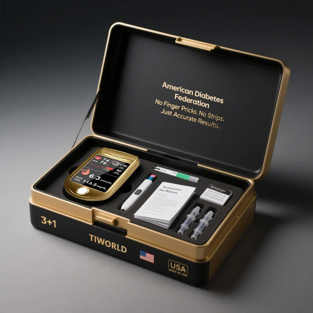 👑2026 Hot Sale Last Two Hours:At least 70% off! TIWORLD™ Advanced Non-Invasive GlucoseMonitor-99.9% Accuracy + Exclusive Gift ✅TGA Approved🔥