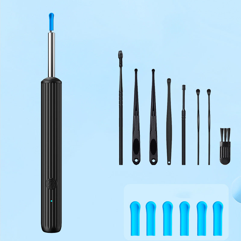 đĽSEAGRIL⢠Pro Ear Cleaner Kit (HD Camera Ear Pick)-Live view ⢠Soft silicone tips ⢠USB-C rechargeable