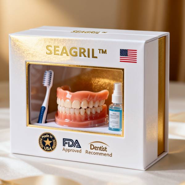 🌎Ends Today: 70% OFF! SEAGRIL™ Custom-Fit Full Functional DenturesMake you more confident