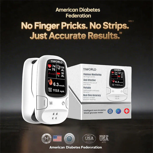 🎁2026 Hot Sale: 70% Off--Develops Newly Launched Non-Invasive Smart Glucose Meter 🔥made in the USA-99.9% Accuracy + Exclusive Gift(✅TGA Approved)