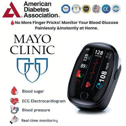 👑【2026's Hottest Seller】: 70% OFF🏆Non-Invasive Blood Glucose Meter[99.9% Accuracy+ Exclusive Gift]✅TGA Approved