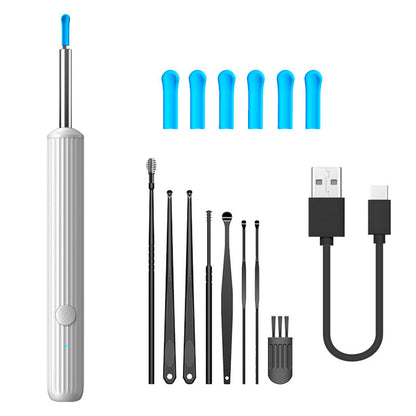 🔥SEAGRIL™ Pro Ear Cleaner Kit (HD Camera Ear Pick)-Live view • Soft silicone tips • USB-C rechargeable