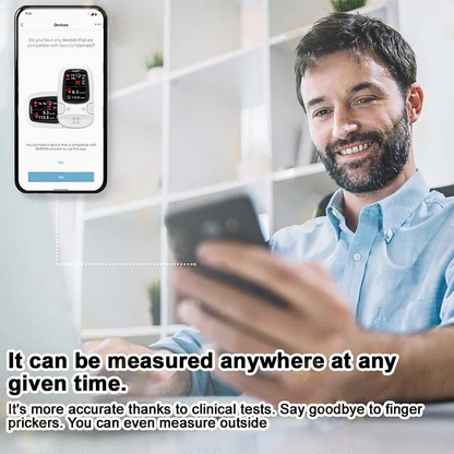🎁2026 Hot Sale: 70% Off--Develops Newly Launched Non-Invasive Smart Glucose Meter 🔥made in the USA-99.9% Accuracy + Exclusive Gift(✅TGA Approved)